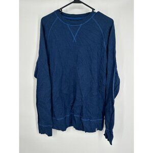 The North‎ Face Men's Long sleeve shirt Blue Size Medium